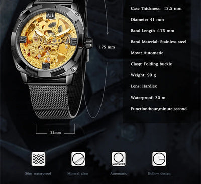 Reloj Automático Mecánico para Hombre - Image 13