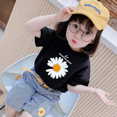 Playera de Algodón para Niñas con Manga Corta - Image 18