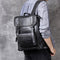 Mochila de Cuero Genuino para Hombre - Diseño Casual y Versátil