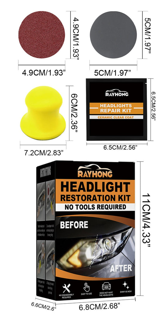 Kit de Restauración de Faros de Cerámica para Auto - Image 7