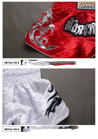 Pantalones Muay Thai Profesionales para Hombre y Mujer - Shorts de Combate y Entrenamiento - Image 9