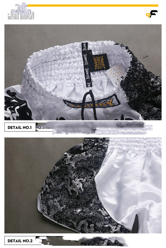Pantalones Muay Thai Profesionales para Hombre y Mujer - Shorts de Combate y Entrenamiento - Image 11