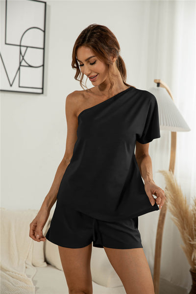 Conjunto de Dos Piezas Casual con Hombros Descubiertos - Image 10