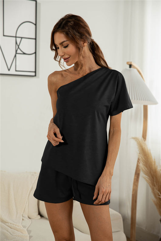 Conjunto de Dos Piezas Casual con Hombros Descubiertos - Image 17
