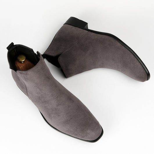 Botas Tobilleras de Punta Cuadrada para Hombre - Image 11