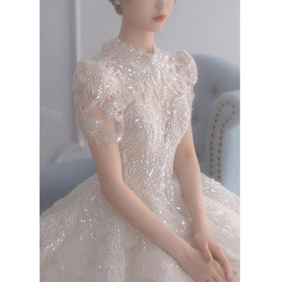 Vestido de Novia Retro Francés Ajustado - Diseño Vintage Elegante - Image 16