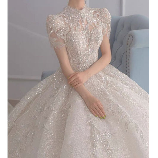 Vestido de Novia Retro Francés Ajustado - Diseño Vintage Elegante - Image 17