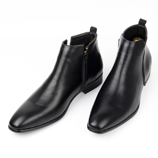 Botas Tobilleras de Punta Cuadrada para Hombre - Image 21
