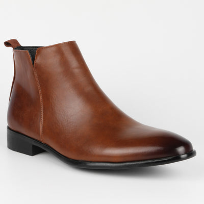 Botas Tobilleras de Punta Cuadrada para Hombre - Image 24
