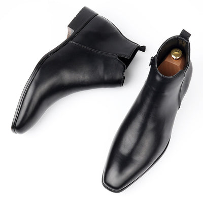 Botas Tobilleras de Punta Cuadrada para Hombre - Image 26