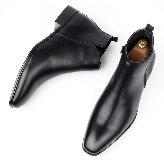 Botas Tobilleras de Punta Cuadrada para Hombre - Image 26