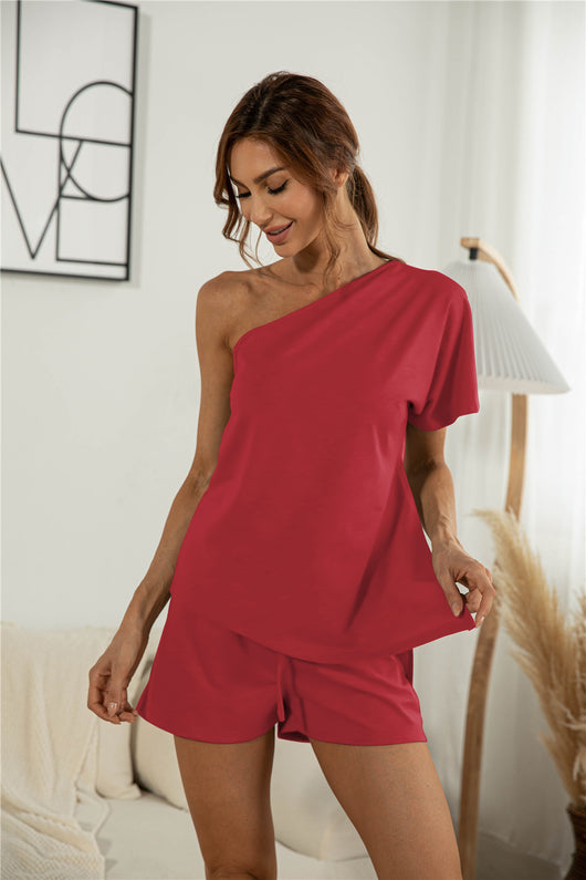 Conjunto de Dos Piezas Casual con Hombros Descubiertos - Image 31