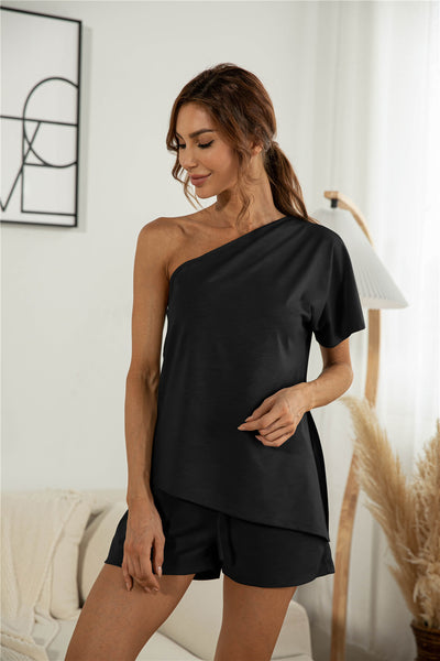Conjunto de Dos Piezas Casual con Hombros Descubiertos - Image 35