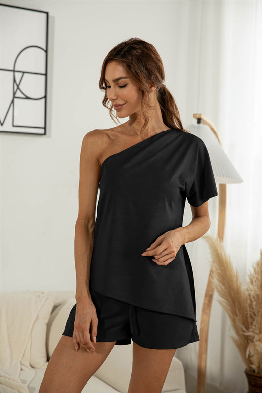 Conjunto de Dos Piezas Casual con Hombros Descubiertos - Image 35