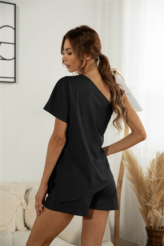 Conjunto de Dos Piezas Casual con Hombros Descubiertos - Image 39