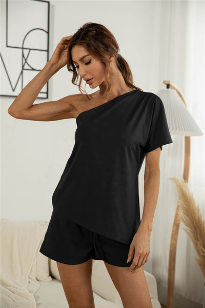 Conjunto de Dos Piezas Casual con Hombros Descubiertos - Image 40