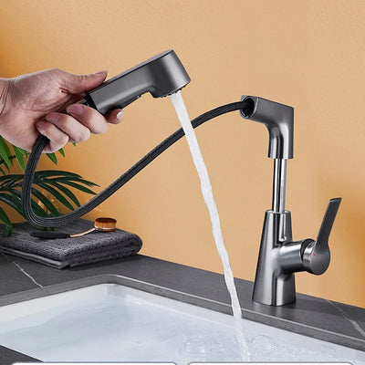 Grifo Extraíble para Lavabo de Baño Ajustable - Image 8