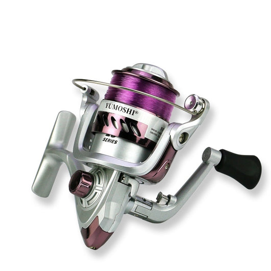 Carrete de Pesca Giratorio con Cabezal Plástico y Línea Incluida - Image 12