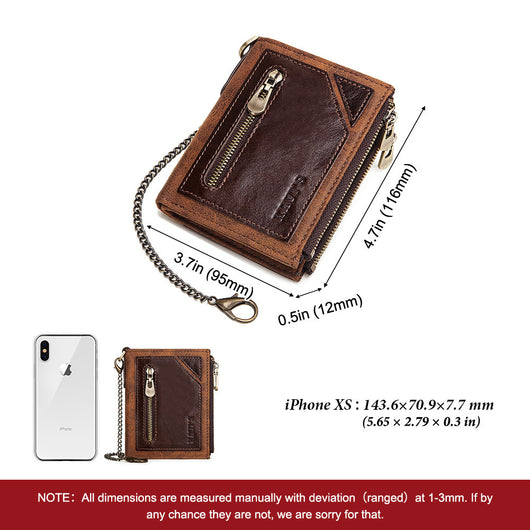 Billetera de Cuero para Hombre con Protección RFID Anti-robo - Image 6