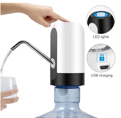 Bomba de Agua Automática Inteligente USB Recargable para Botellas - Image 3