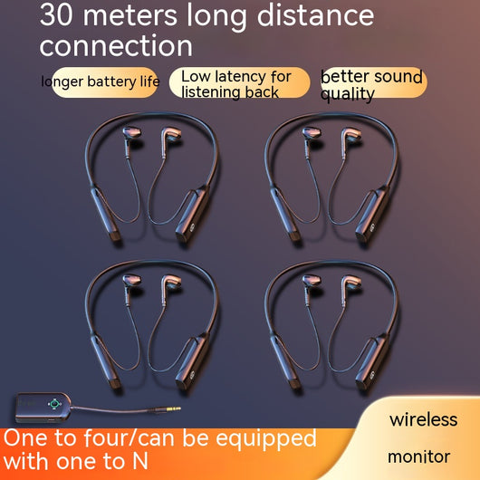 Auriculares Bluetooth Inalámbricos con Micrófono para Monitoreo - Image 20