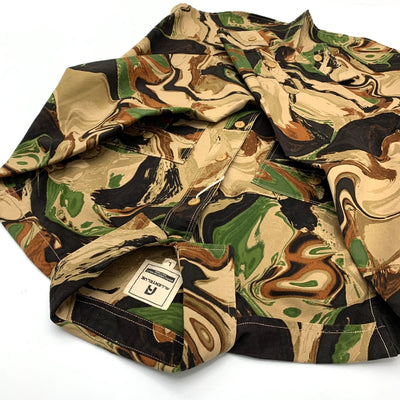 Camisa de Trabajo Camuflaje Hombre Estilo Japonés Retro Lavado Amekaji Algodón Manga Larga - Image 26