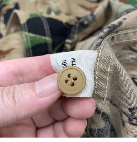 Camisa de Trabajo Camuflaje Hombre Estilo Japonés Retro Lavado Amekaji Algodón Manga Larga - Image 30
