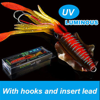 Señuelo Luminoso Calamar Biónico para Pesca en Aguas Profundas - Image 12