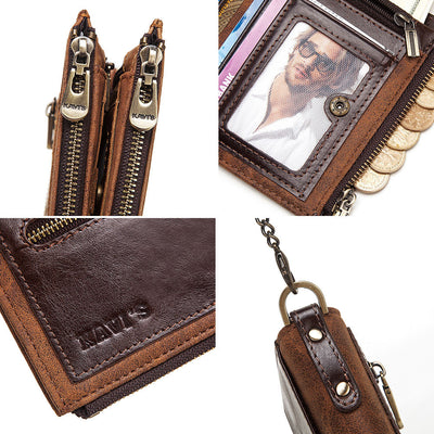 Billetera de Cuero para Hombre con Protección RFID Anti-robo - Image 14
