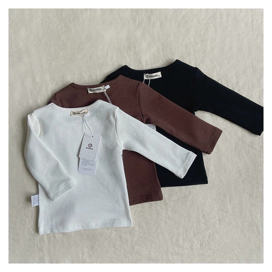 Playera Básica de Cuello Redondo para Niños Pequeños - Image 17