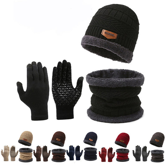 Conjunto Invernal 3 en 1: Bufanda, Guantes y Gorro de Lana Térmica - Image 45