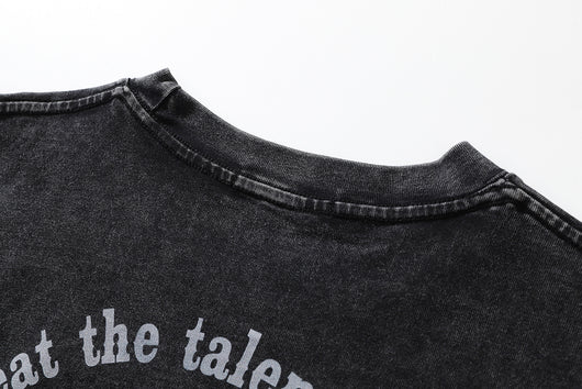 Playera de Manga Larga con Estampado de Dados en Llamas para Hombre - Image 13