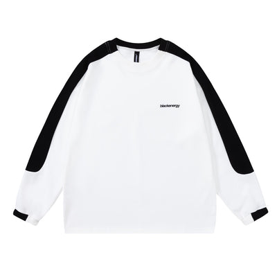 Remera Manga Larga con Parches de Contraste para Hombre - Image 15