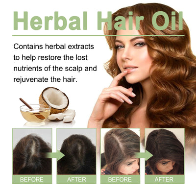 Aceite Capilar Denso Herbal Reparador - Anticaída y Cuero Cabelludo Fortalecido - Image 15