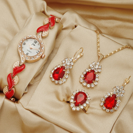 Reloj de Diamantes con Correa de Amor para Mujer - Diseño Versátil y Elegante - Image 10
