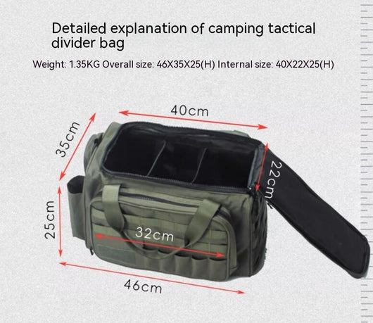 Mochila Portátil para Camping y Picnic con Correa de Hombro - Image 12