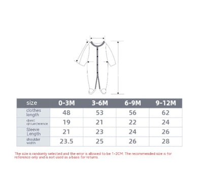 Pack de 3 Pijamas Enterizos de Algodón para Bebé con Pie Integrado - Image 12