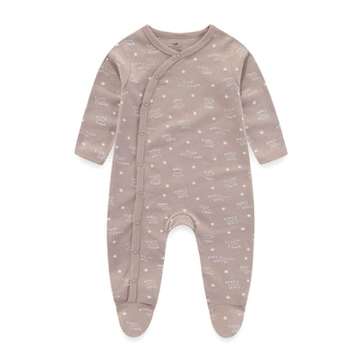 Pack de 3 Pijamas Enterizos de Algodón para Bebé con Pie Integrado - Image 19