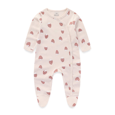 Pack de 3 Pijamas Enterizos de Algodón para Bebé con Pie Integrado - Image 22