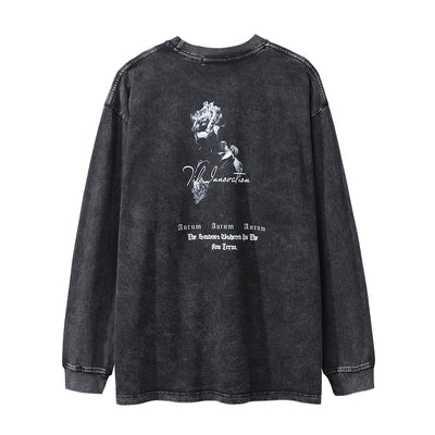 Playera Estampada con Flores de Rosa para Hombre - Image 18