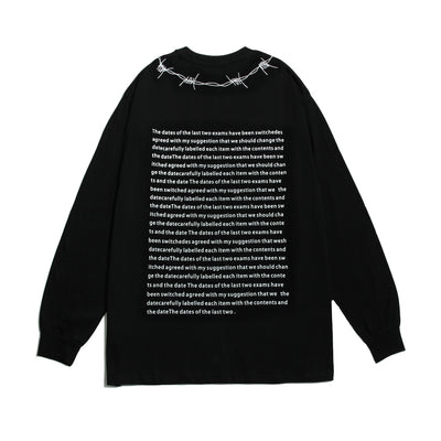 Sudadera Estampada Suelta para Hombre - Manga Larga Cuello Redondo - Image 7