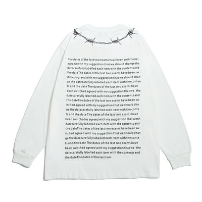 Sudadera Estampada Suelta para Hombre - Manga Larga Cuello Redondo - Image 11