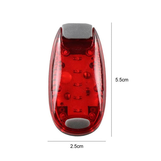 Luz LED Deportiva Nocturna Impermeable con Clip para Bicicleta - Image 7