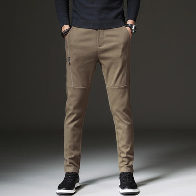 Pantalones Casuales Slim Fit Estilo Coreano para Hombre - Image 9