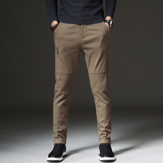 Pantalones Casuales Slim Fit Estilo Coreano para Hombre - Image 9