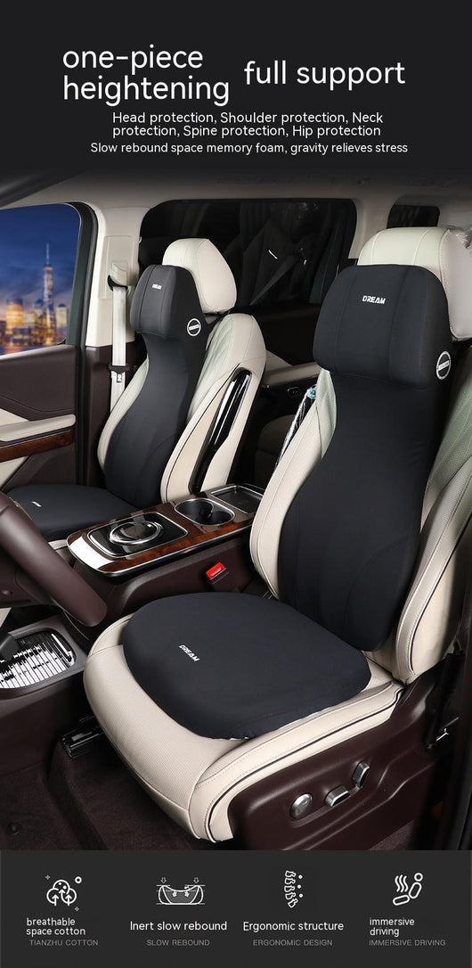 Cojín Lumbar y Reposacabezas Automotriz en Espuma Viscoelástica - Image 16