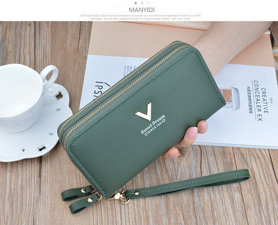 Billetera Doble Compartimento con Bolsa para Celular de Gran Capacidad - Image 15