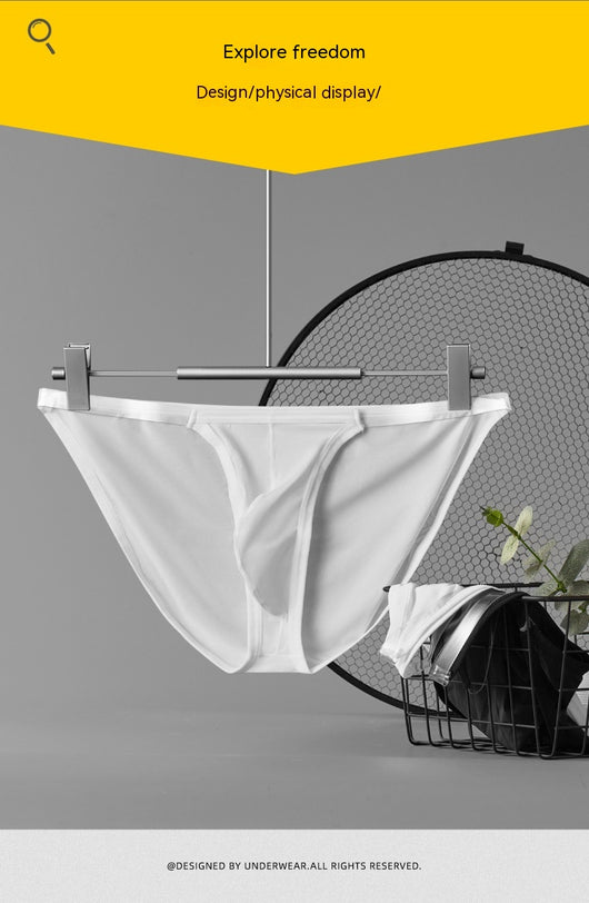 Bóxer Transparente Ice Silk Deportivo Hombre - Bajo Cintura Respirable Sexy - Image 10