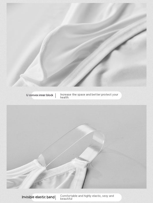 Bóxer Transparente Ice Silk Deportivo Hombre - Bajo Cintura Respirable Sexy - Image 15