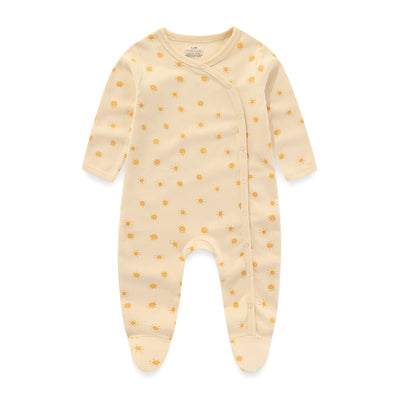 Pack de 3 Pijamas Enterizos de Algodón para Bebé con Pie Integrado - Image 29